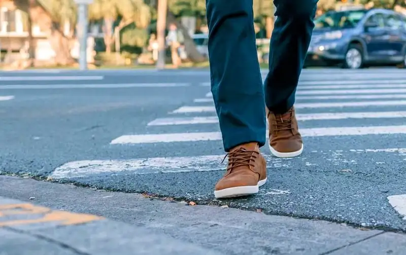Xero Shoes Glenn out in the city