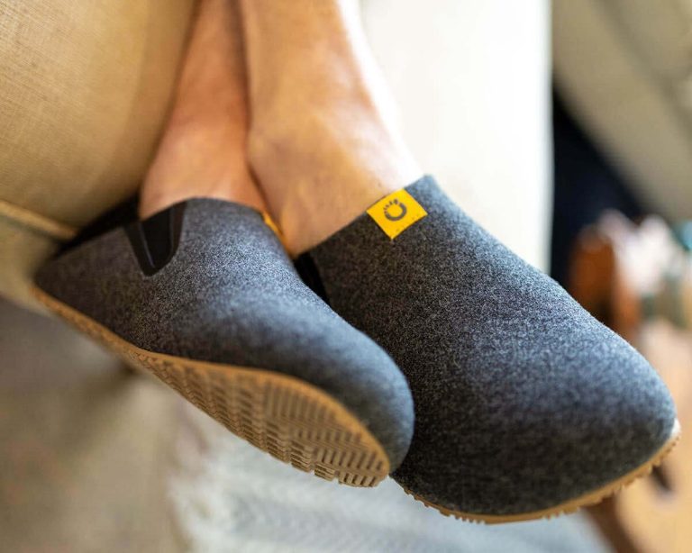 the xero shoes pagosa model worn indoors