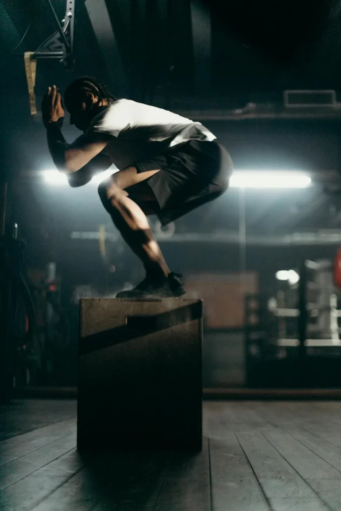 Man Training Wearing Xero Shoes 360