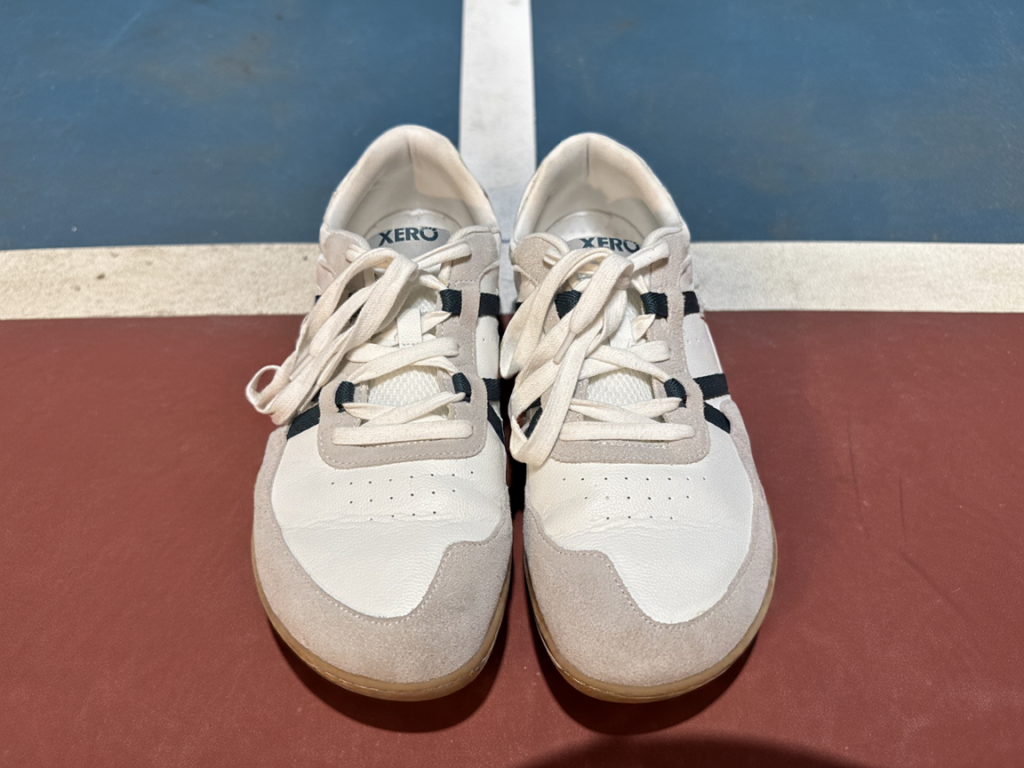 the xero shoes kelso on the pickleball field