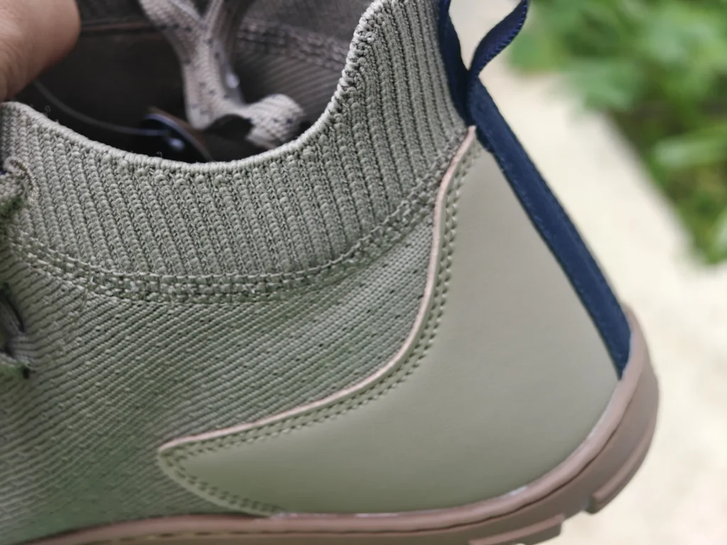 Freet Danum: The new heel overlay up close.