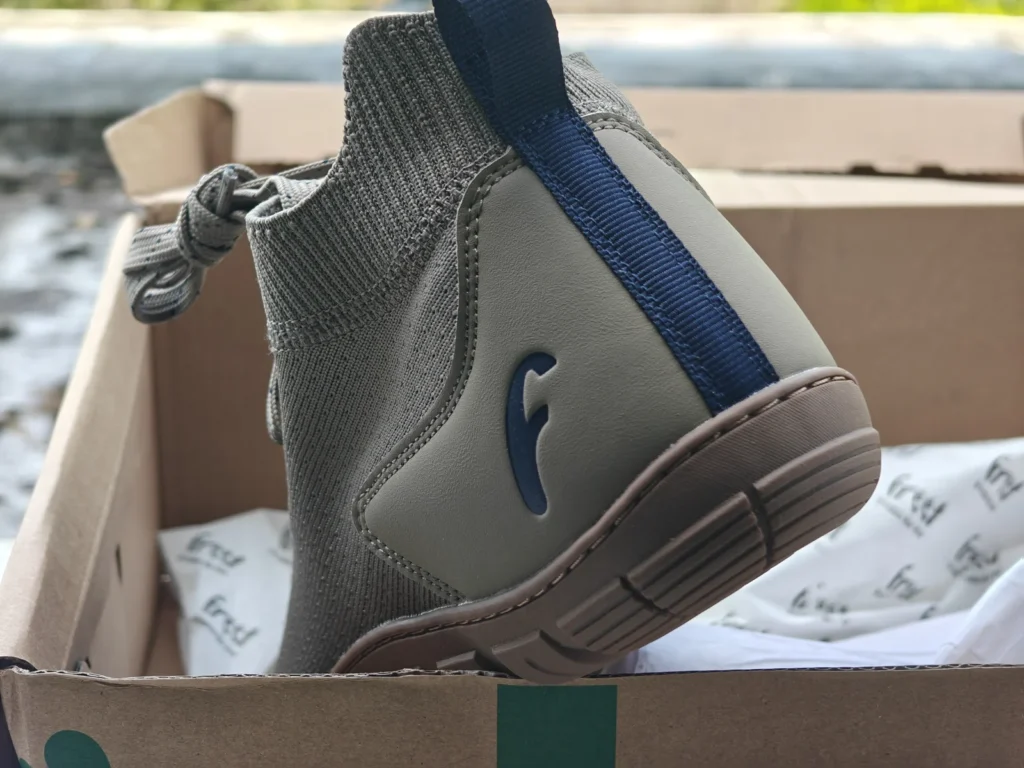 Freet Danum: The heel pull tab in the box.