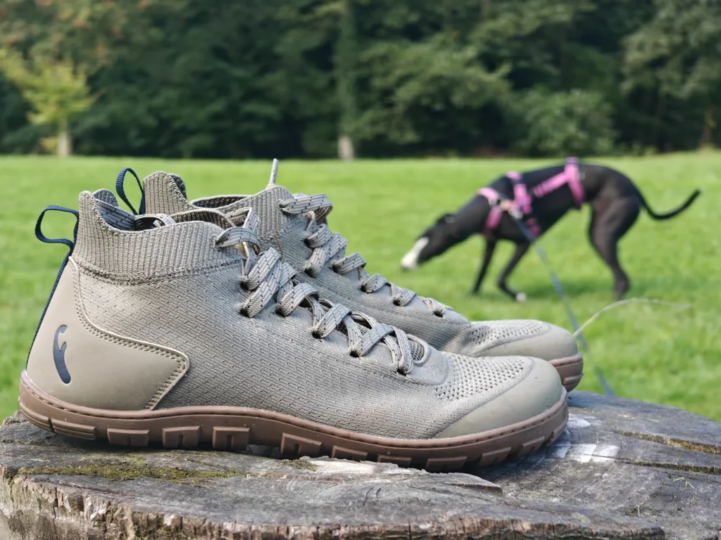 Freet Danum: The pair during a dog walk.